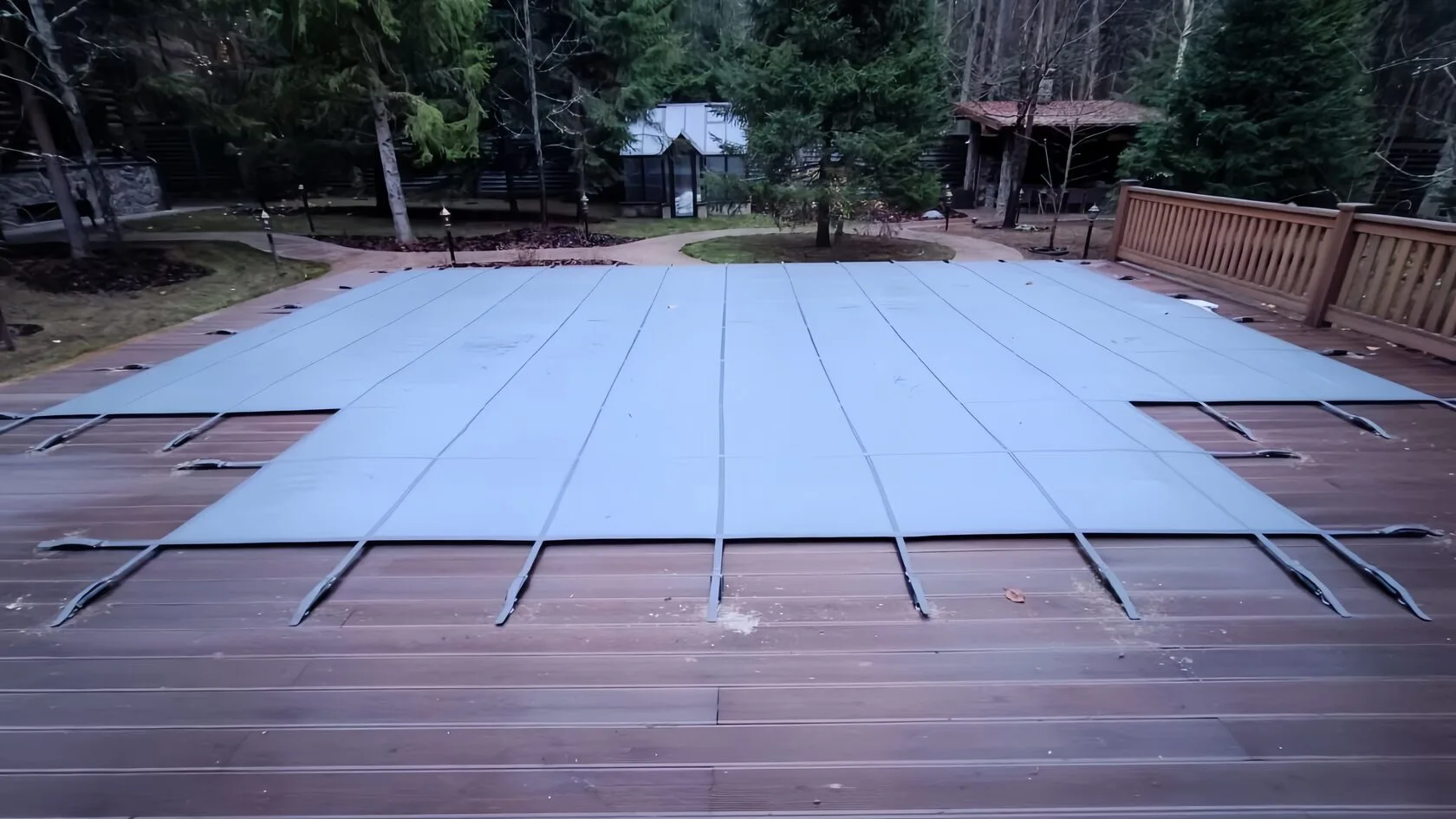 Покрывало для бассейна Laguna Cover Mesh в Железнодорожном