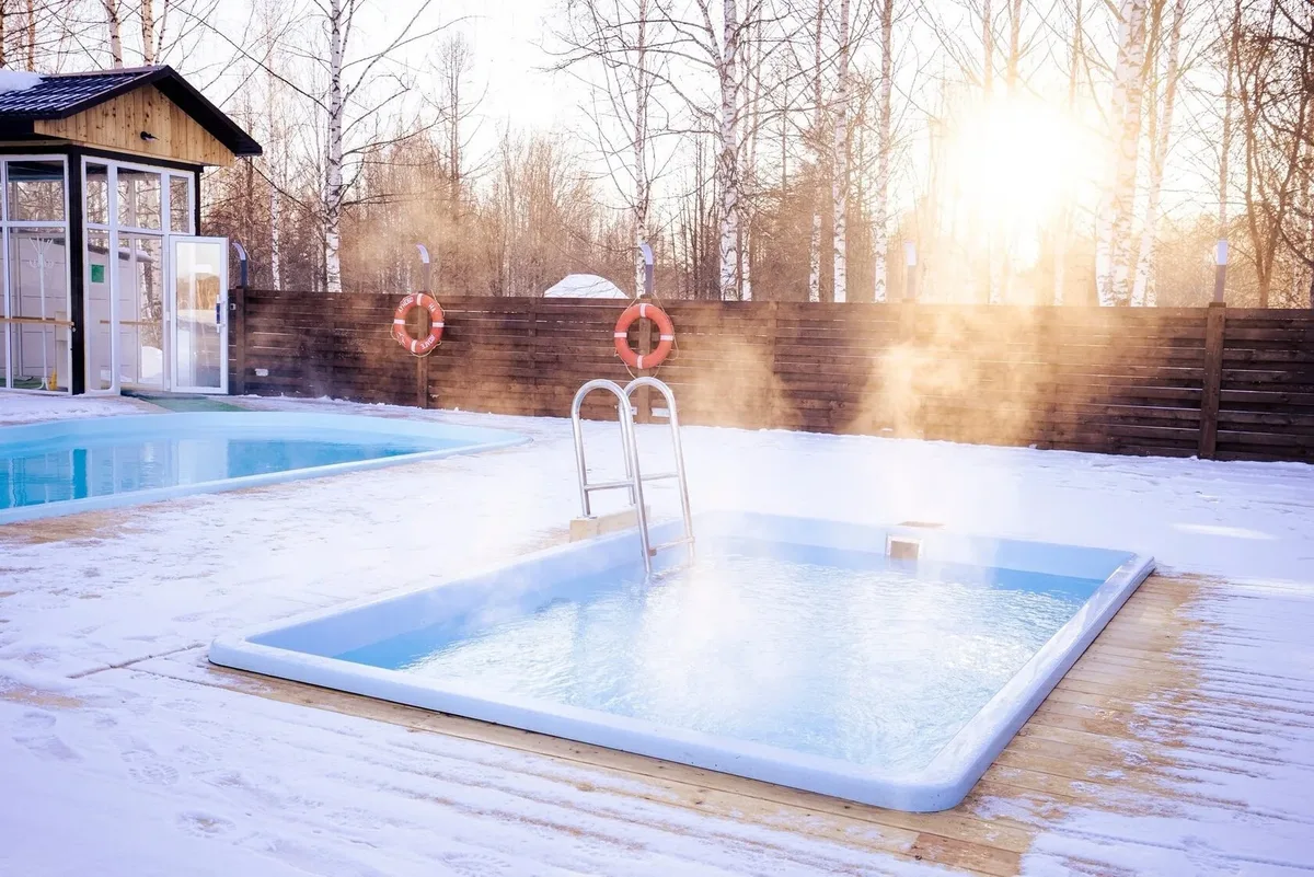 Композитный бассейн Laguna 4 — установка в Железнодорожном