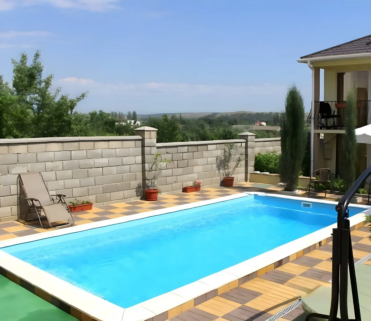 Laguna 7 — ландшафт в Железнодорожном