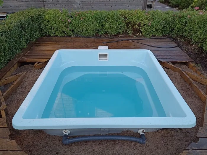 Композитная купель Laguna 2 — установка в Железнодорожном